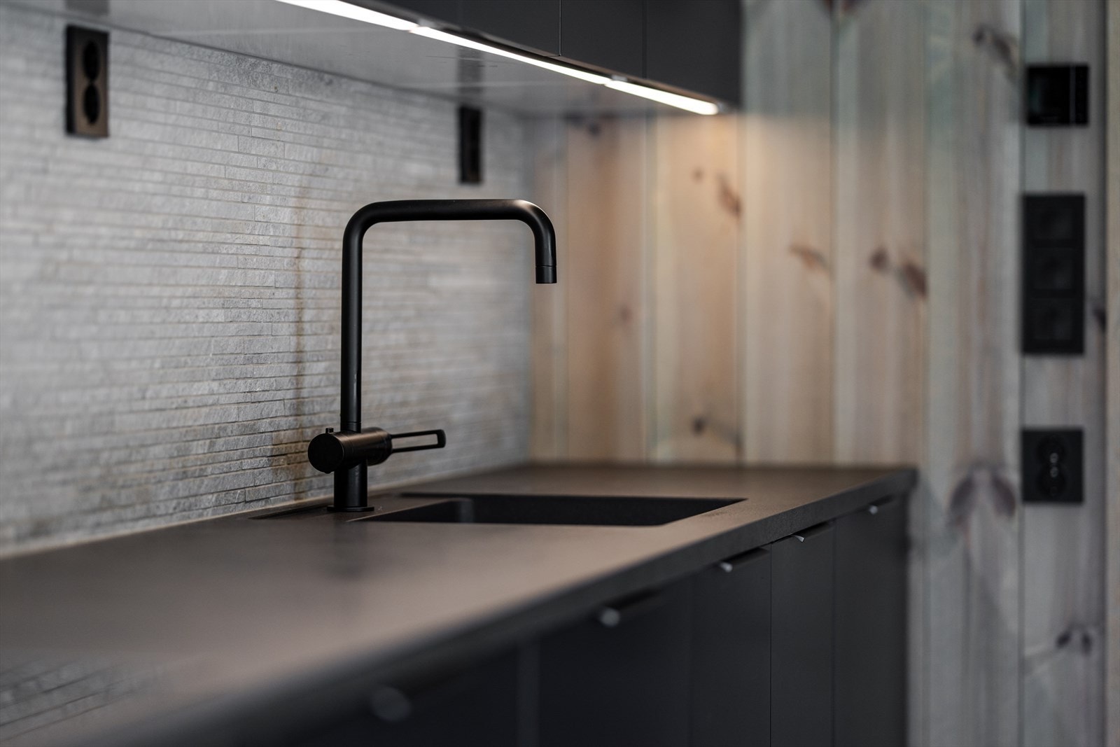 Detaljer fra kjøkken. Galleribilde