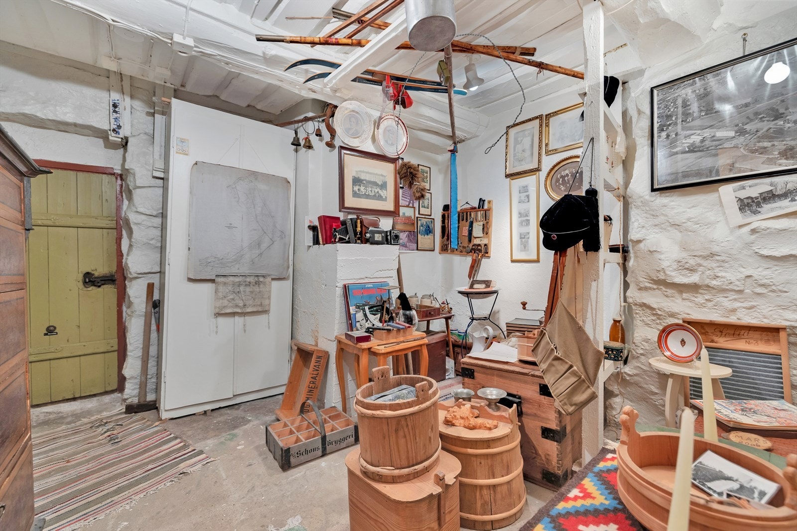 Museet viser at dette er et godt bevart hjem med en lang historisk betydning for bydelen. Galleribilde