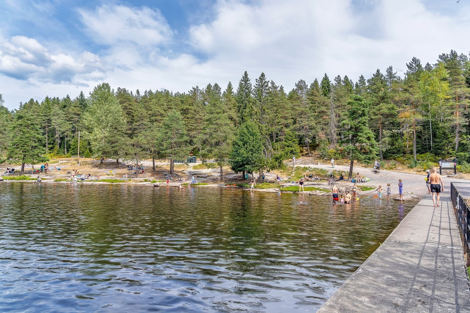 Fine bademuligheter i nærområdet. Galleribilde