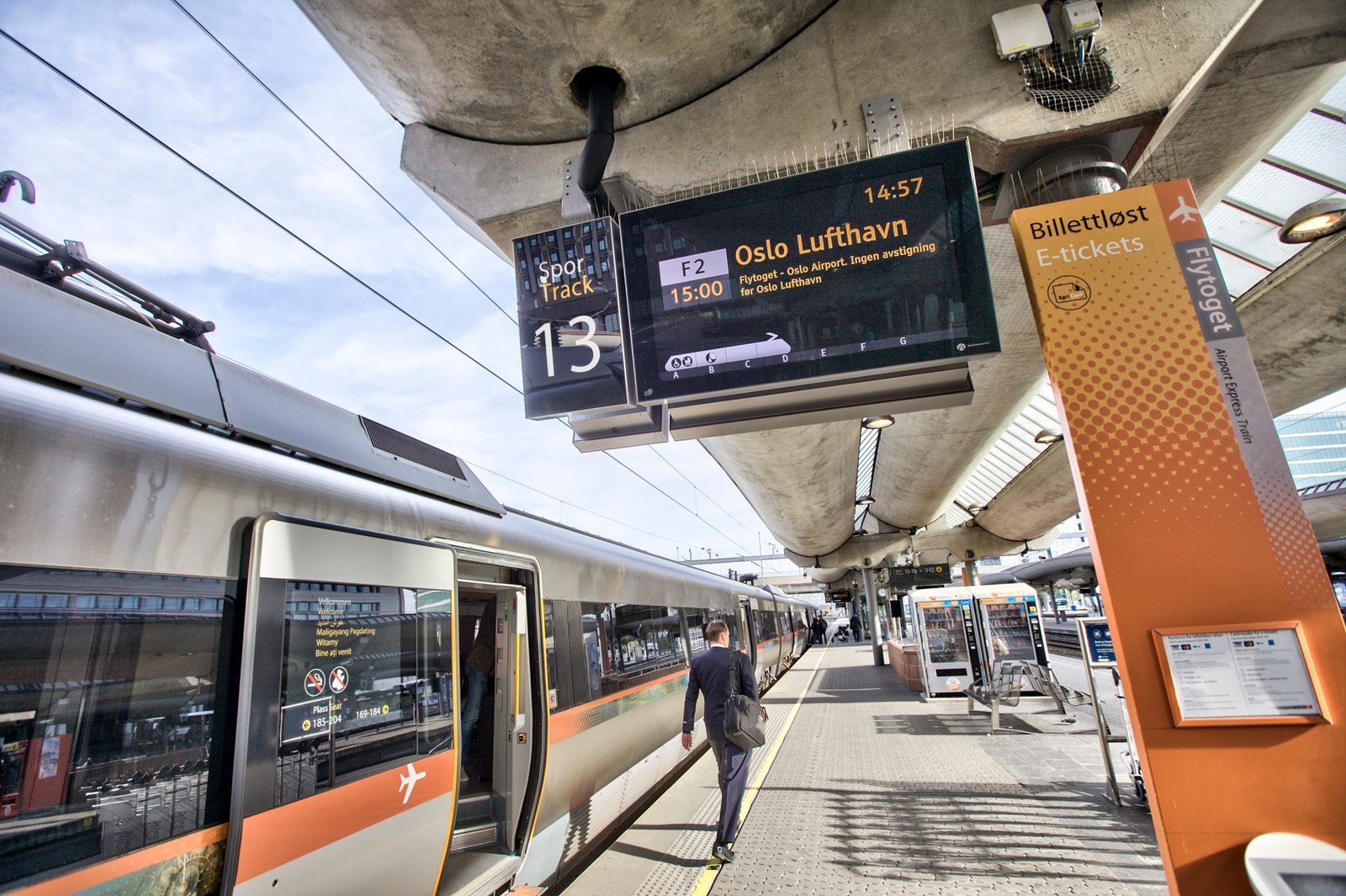 Oslo S ligger kun et steinkast unna Galleribilde