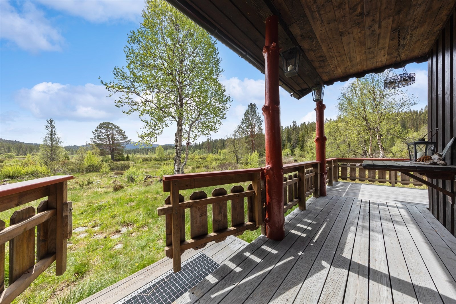 Koselig og familievennlig hytte i et attraktivt og naturskjønt hytteområde. Galleribilde