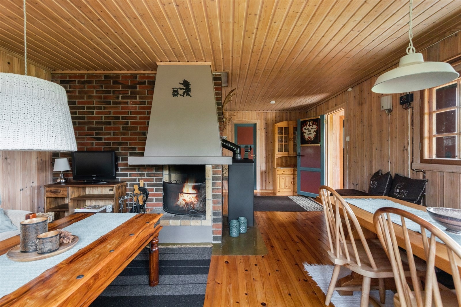 Her har du den ekte hyttefølelsen. Galleribilde