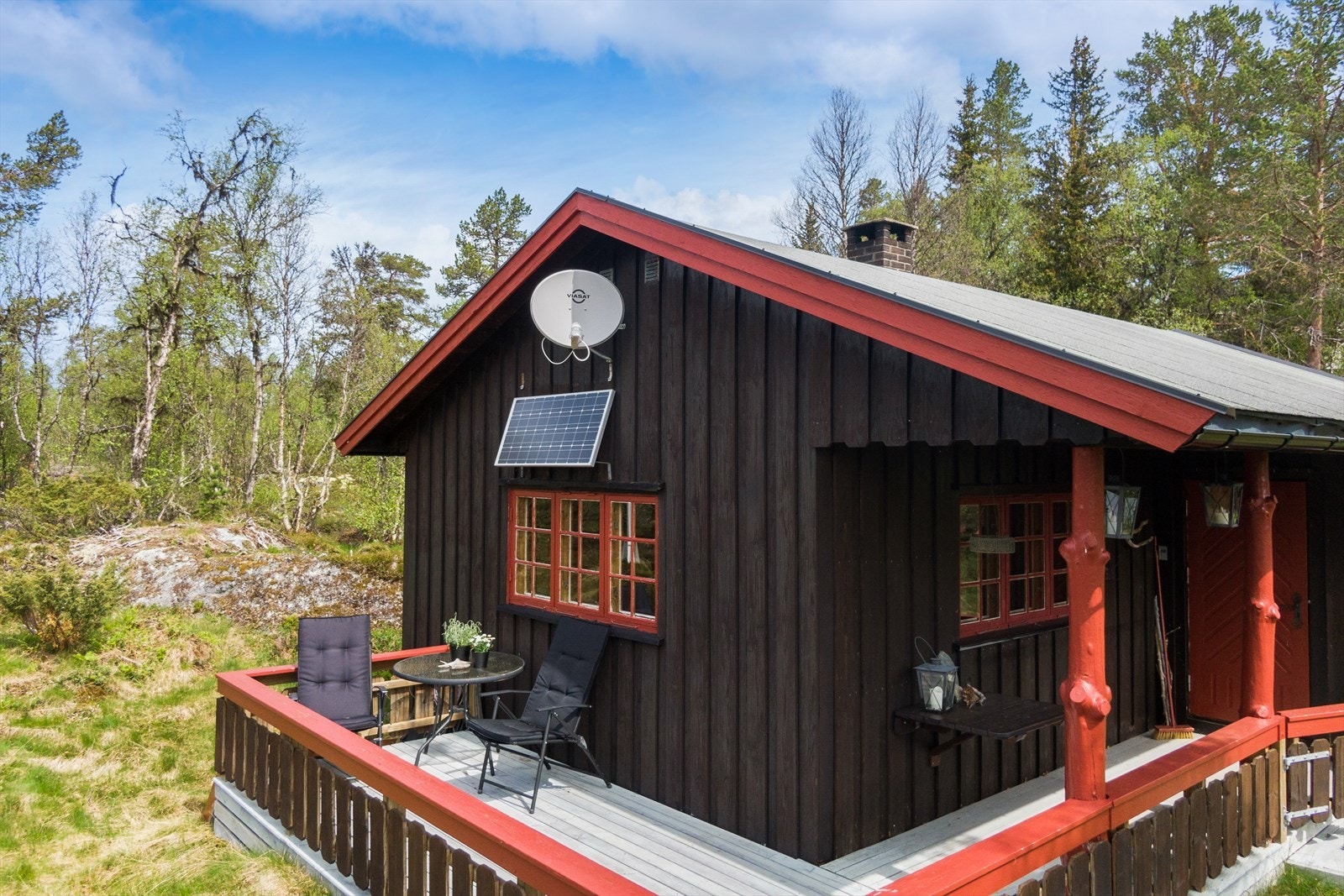 Eiendommen har selveiet tomt oppgitt til 1009,4 m2. Galleribilde