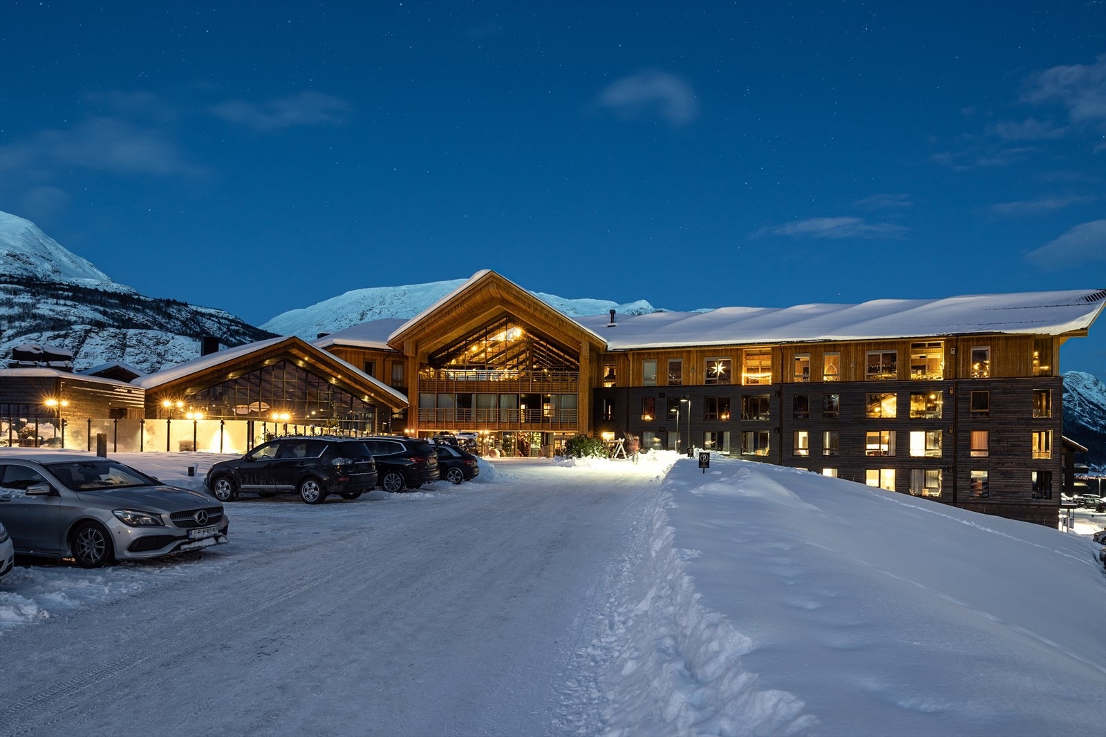 Kveldsstemning på Fyri. Galleribilde