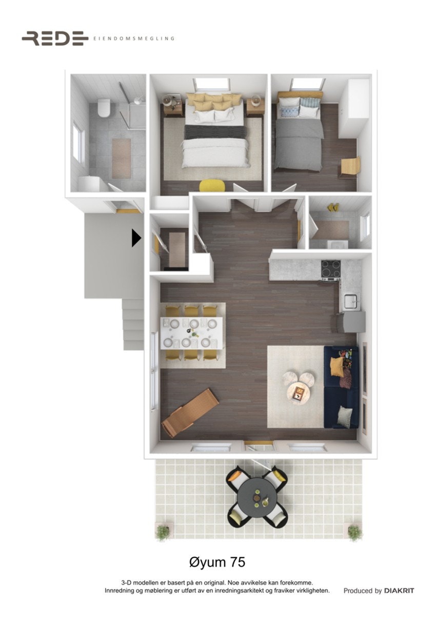 Plantegning Galleribilde