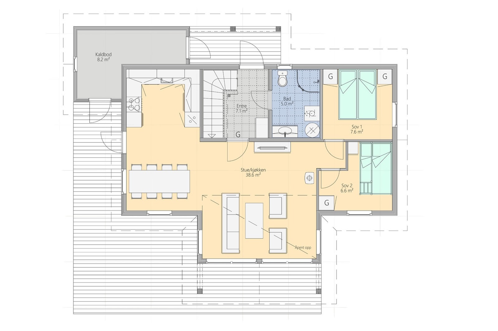 Plan 1 Galleribilde