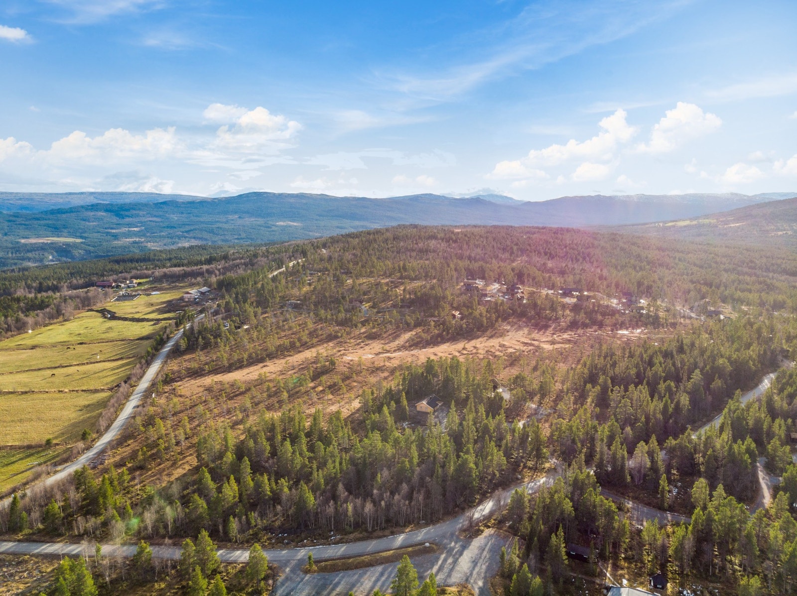 Dronefoto Galleribilde