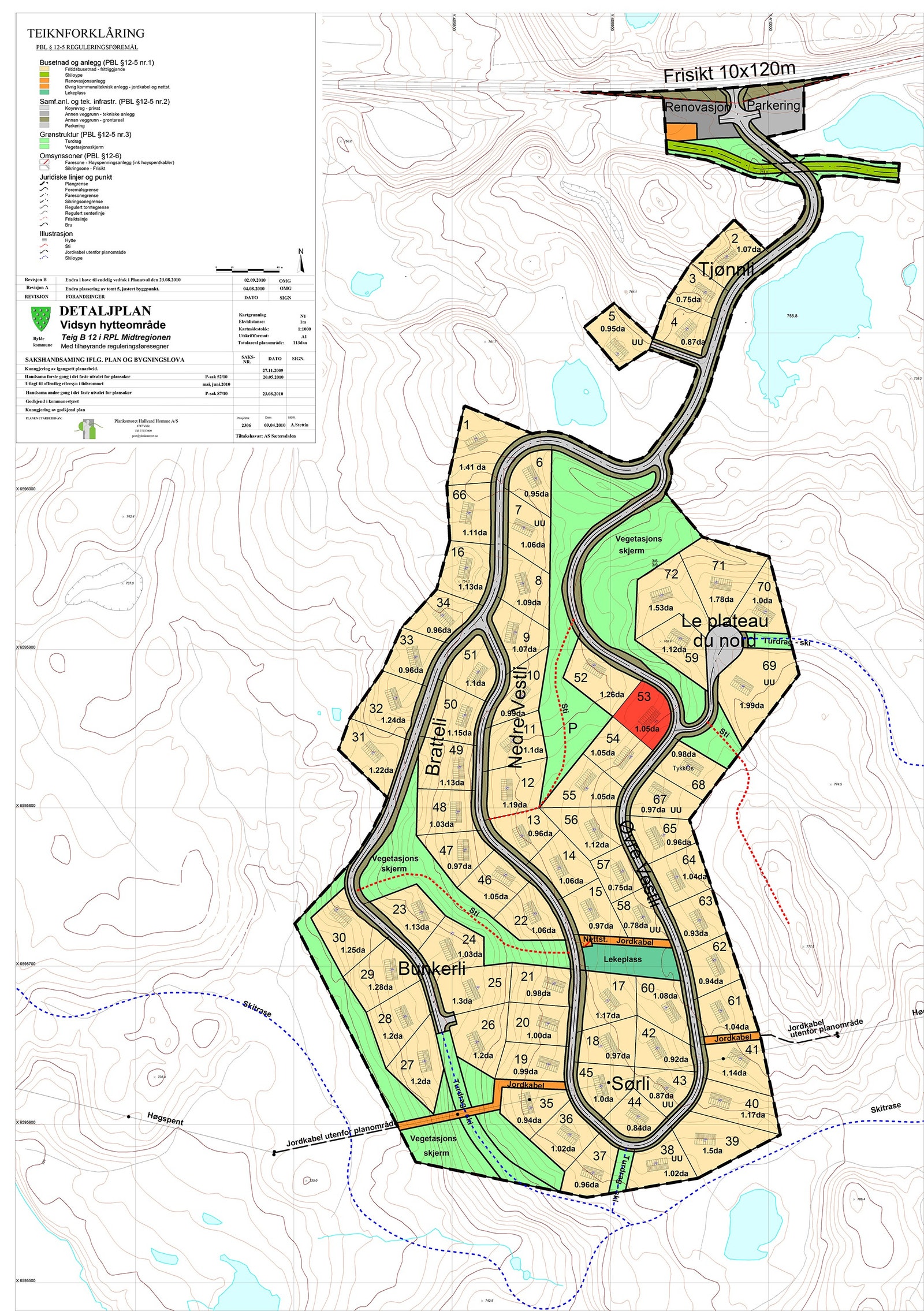 Tomtekart Galleribilde