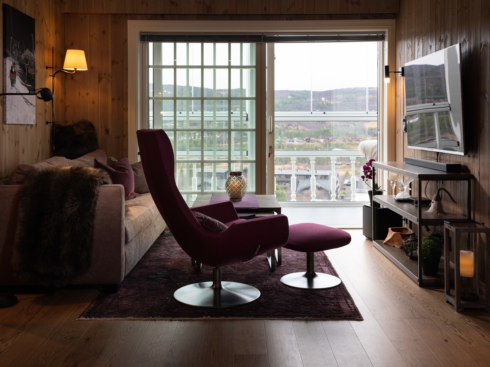 Leiligheten har flott utsikt Galleribilde