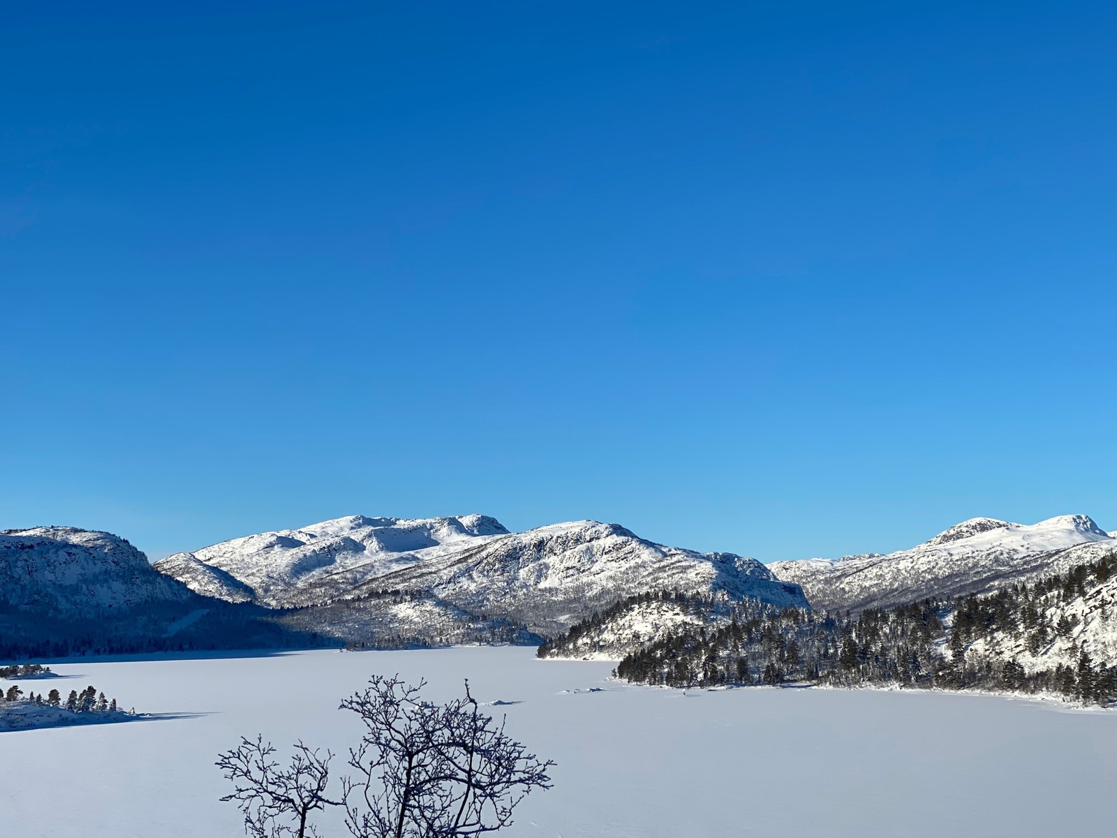 Omgivelsene er helt fantastiske her rundt Hartevann - Hovdenut & Alpinanlegget her på Hovden.
Utsikten her er fra en av tomtene! Galleribilde
