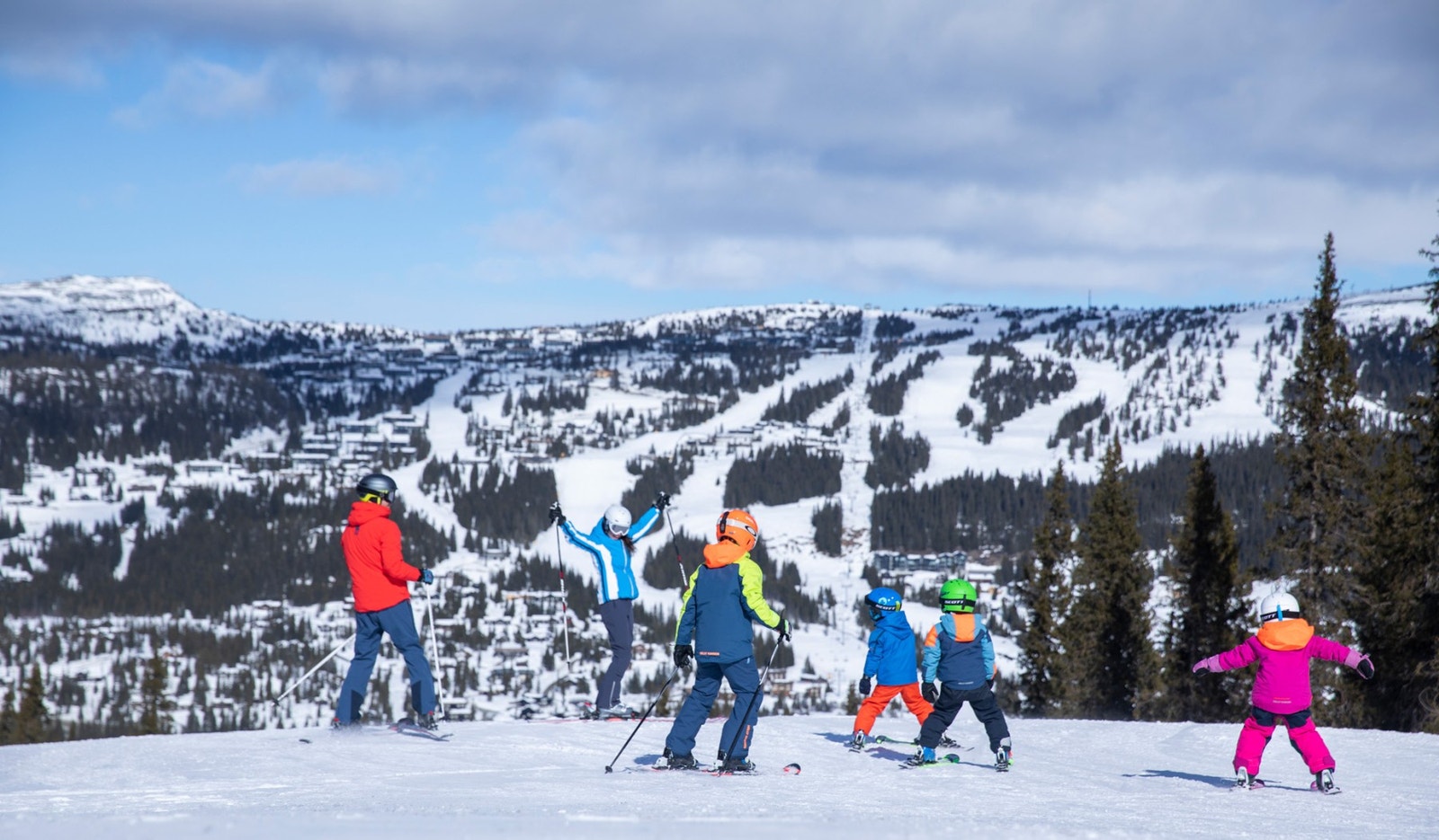 Fra alpinanlegget Galleribilde