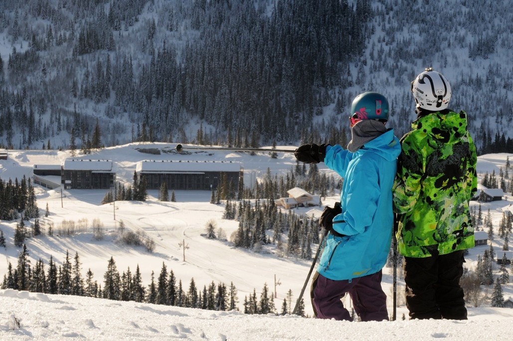 Fra alpinanlegget Galleribilde