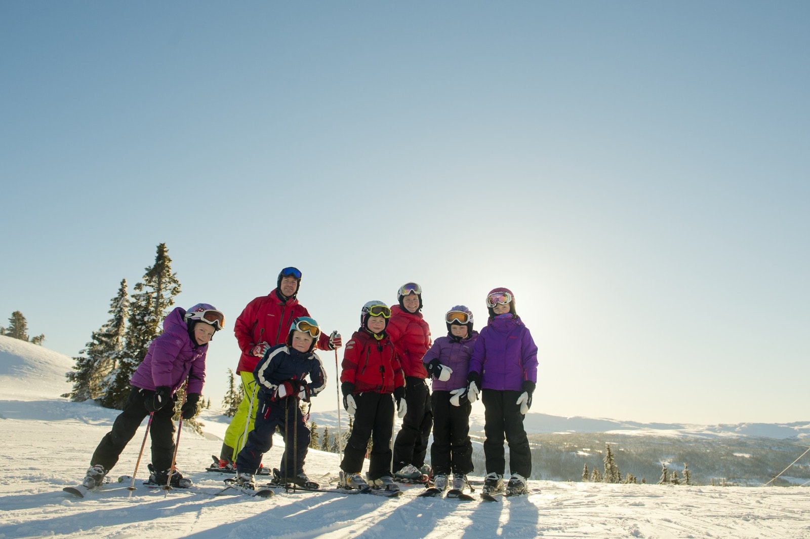 Fra alpinanlegget Galleribilde