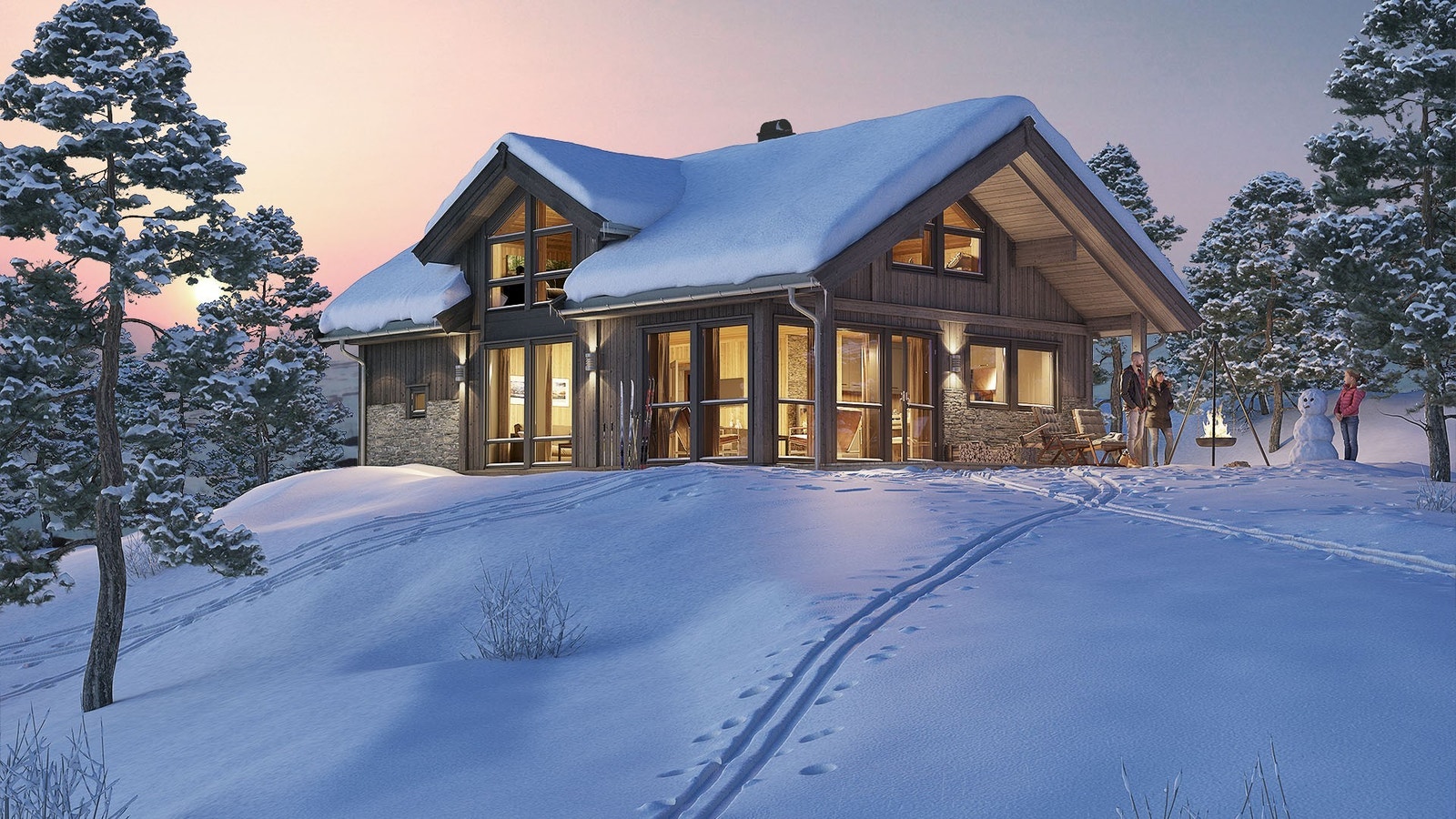 Velkommen til Vikerfjell, Killingtjern Panorama Galleribilde