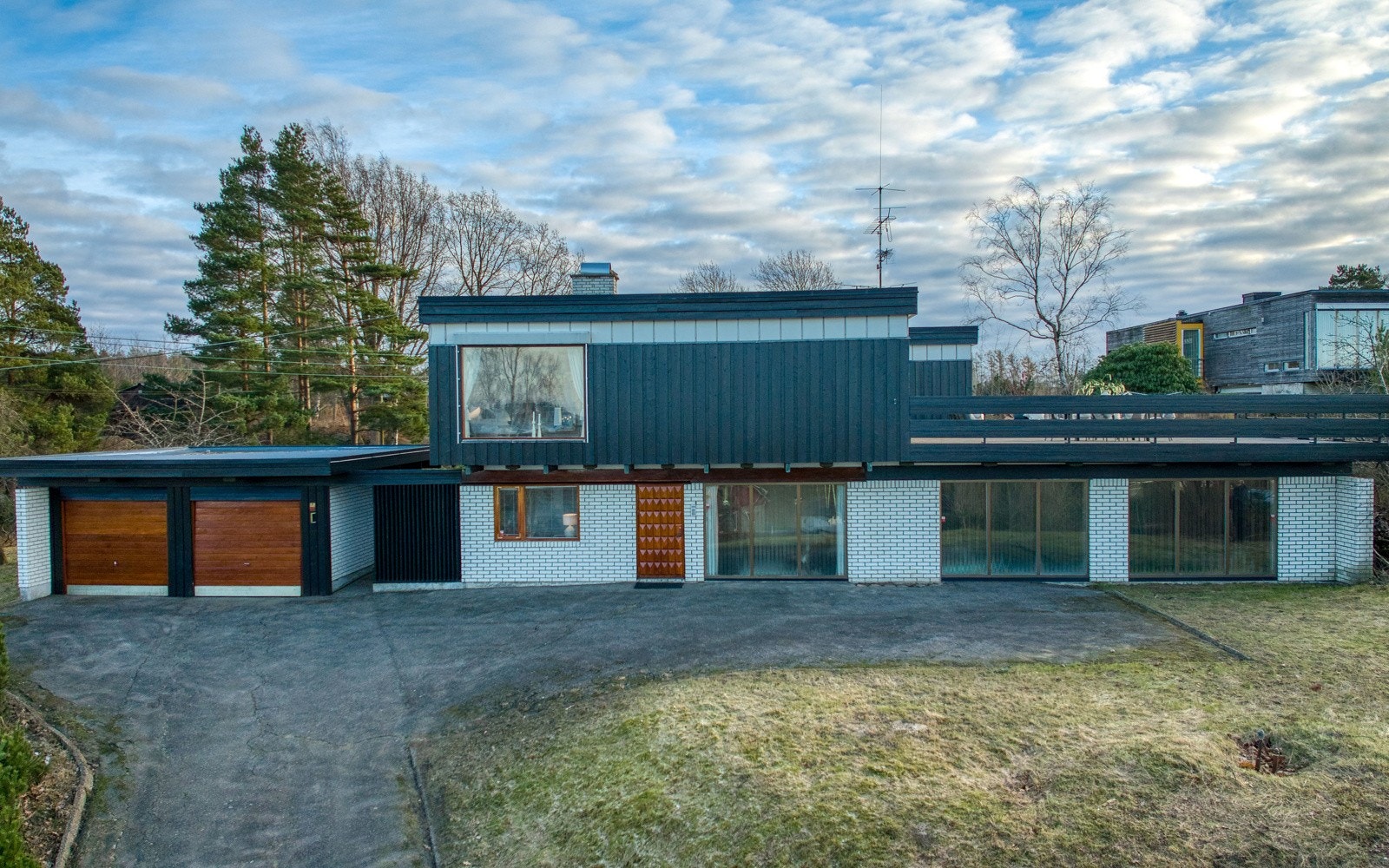 Fasade mot nord-vest. Galleribilde