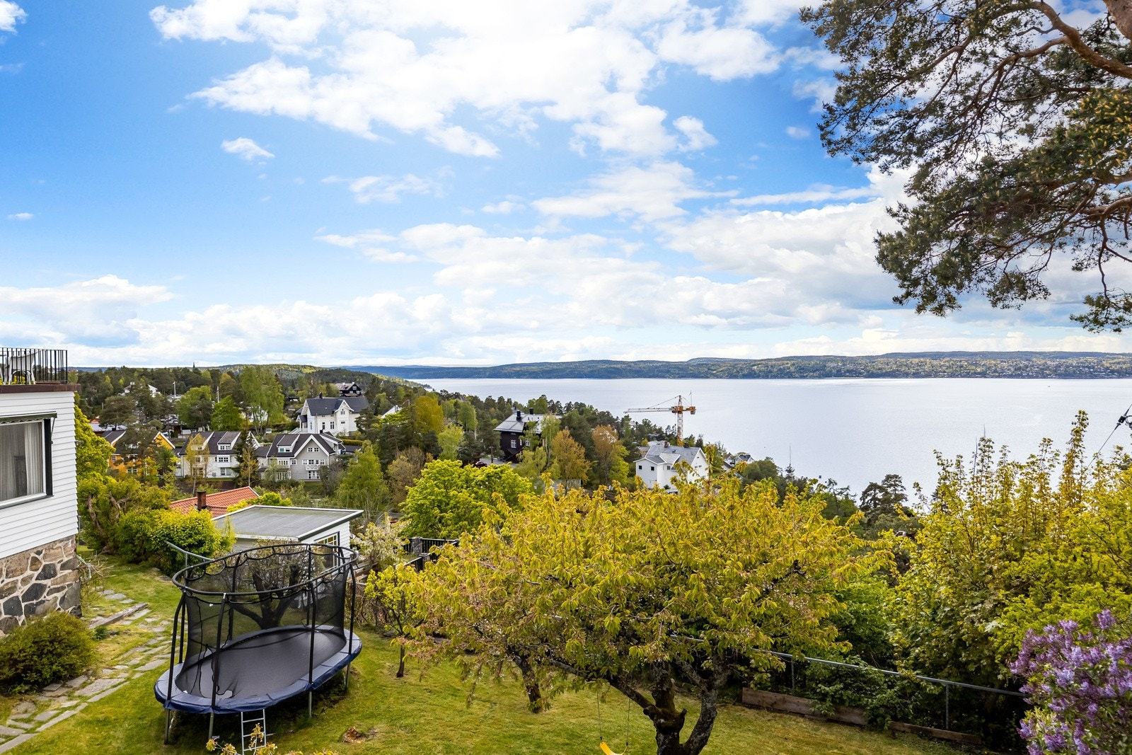 Utsikten fra terrassen til portner bolig Galleribilde