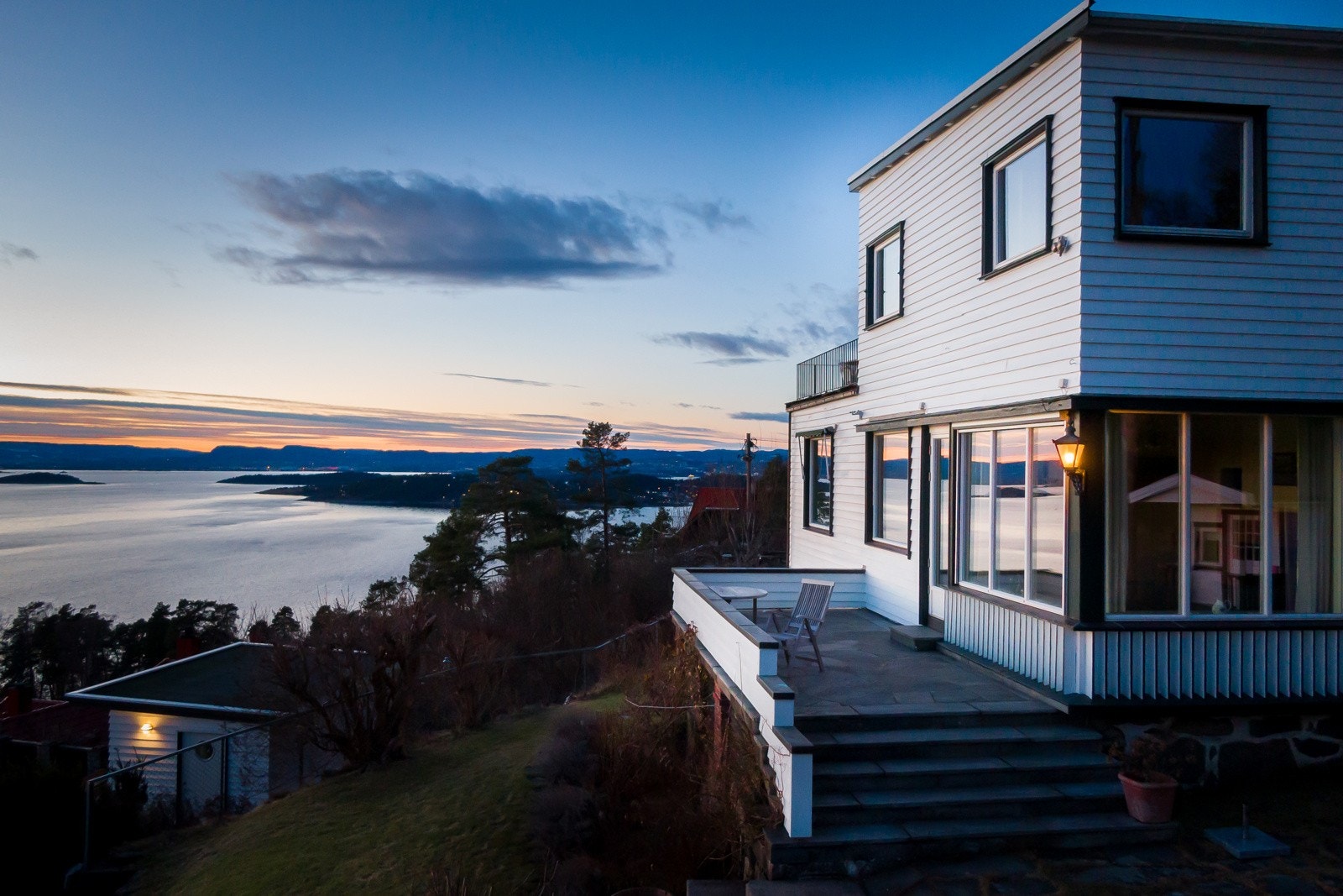 Kveldsstemning Galleribilde