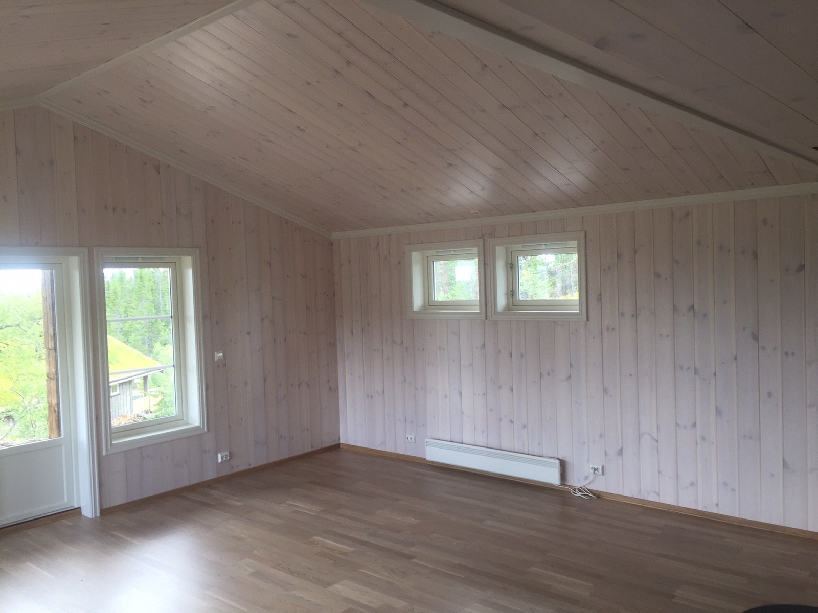 Interiørbilde tilsvarende hytte -stue Galleribilde