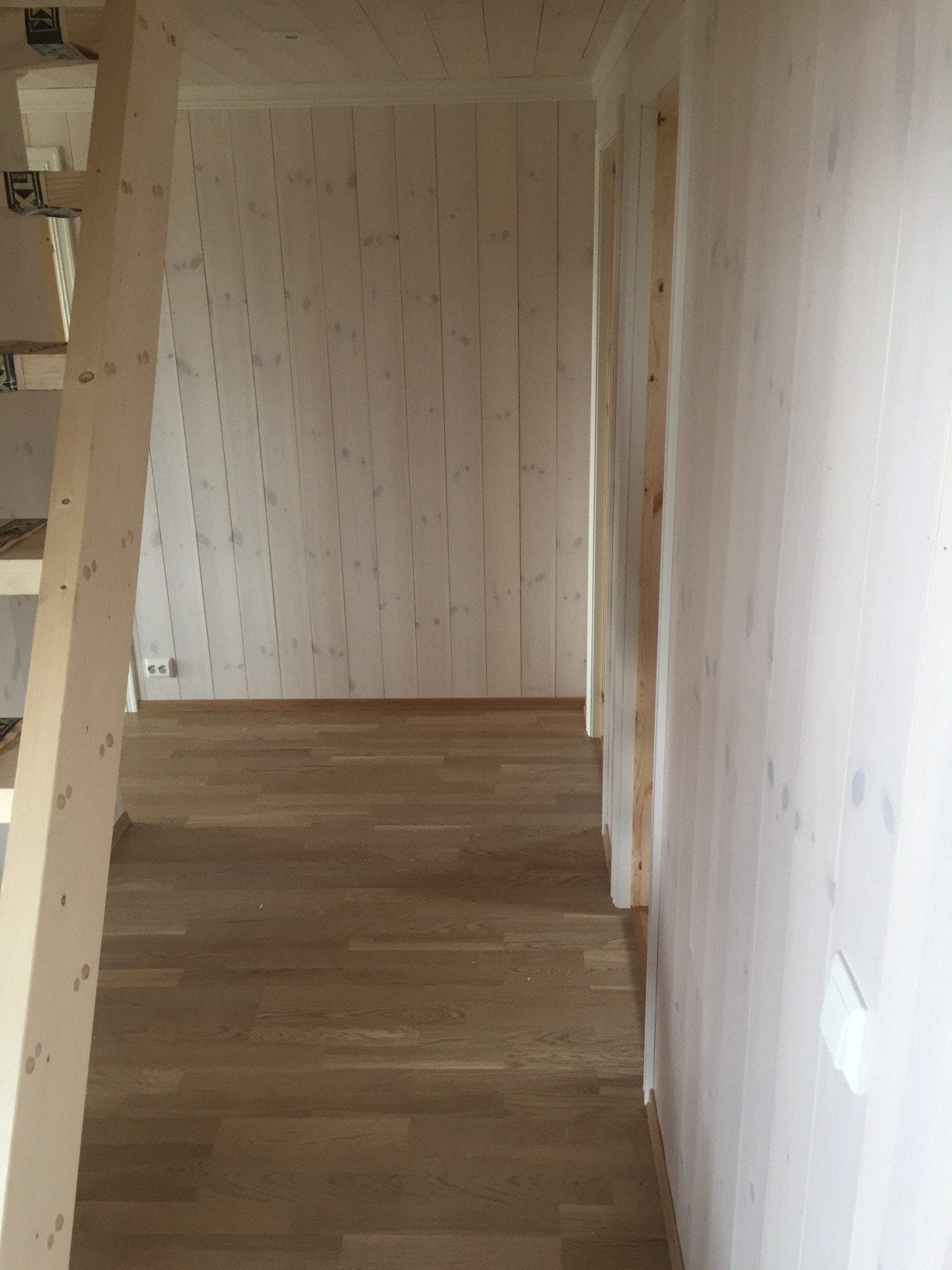 Interiørbilde tilsvarende hytte - gang Galleribilde