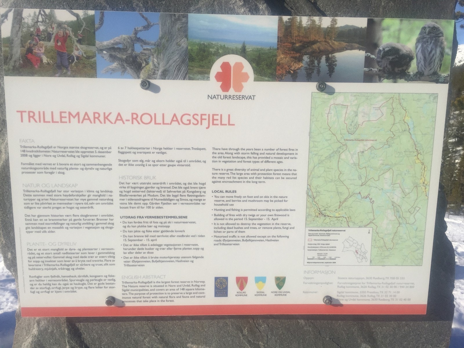 Ttrillemarka Norges største fredede naturværnområde 148 000 mål Galleribilde