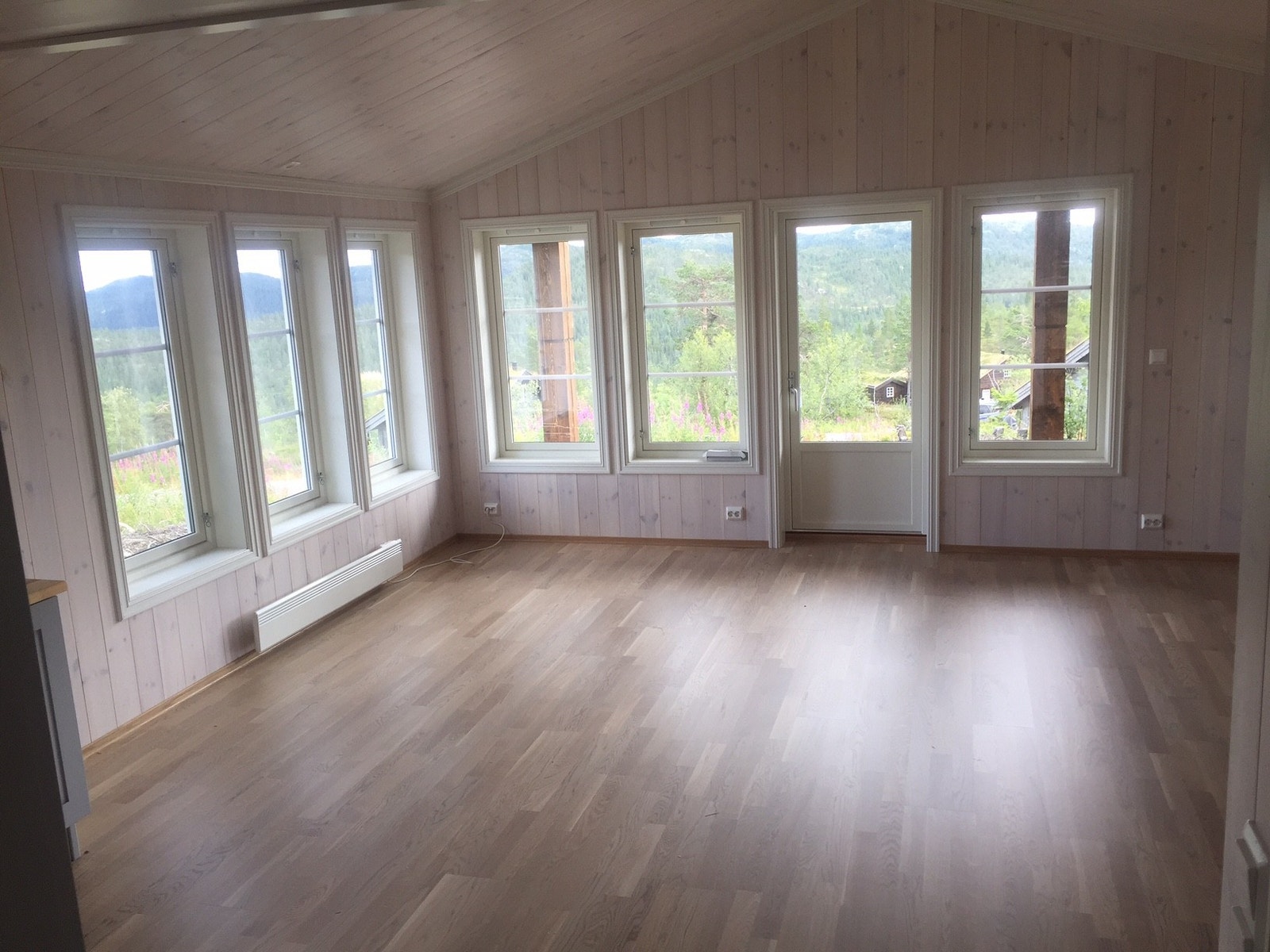 Interiørbilde tilsvarende hytte -stue Galleribilde