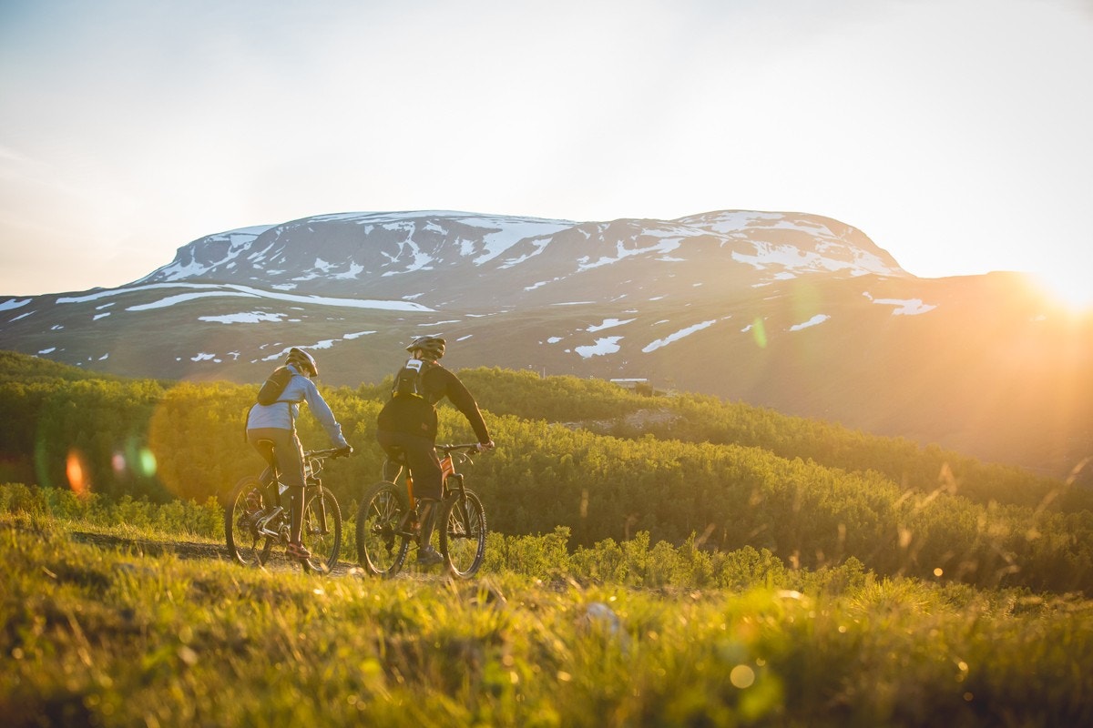 Geilo og Kikut byr på fantastiske sykkelturer, både korte og lange. Galleribilde