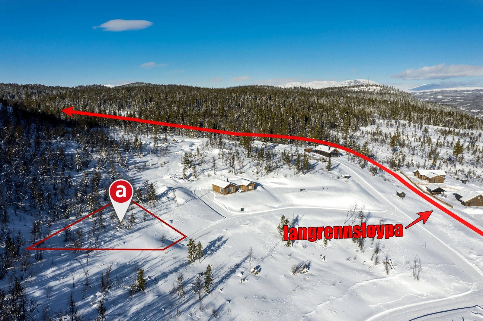 Oversikt - langrensløypa Galleribilde