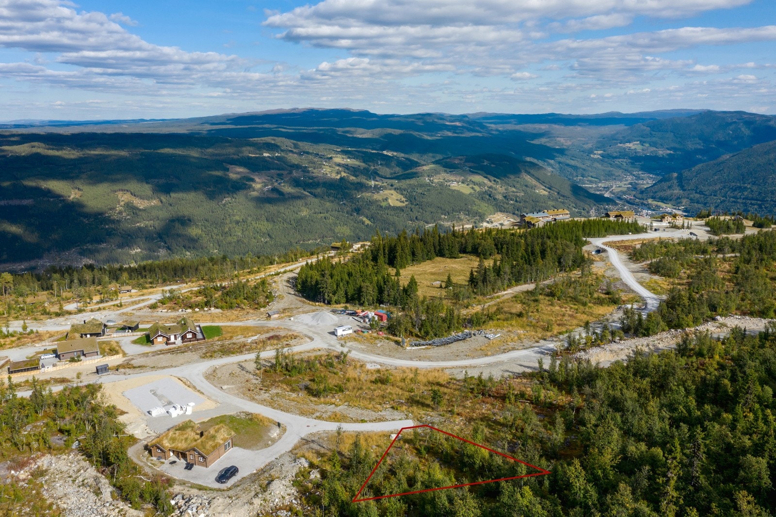 Byggeklar tomt med infrastruktur til tomtegrensen! Galleribilde