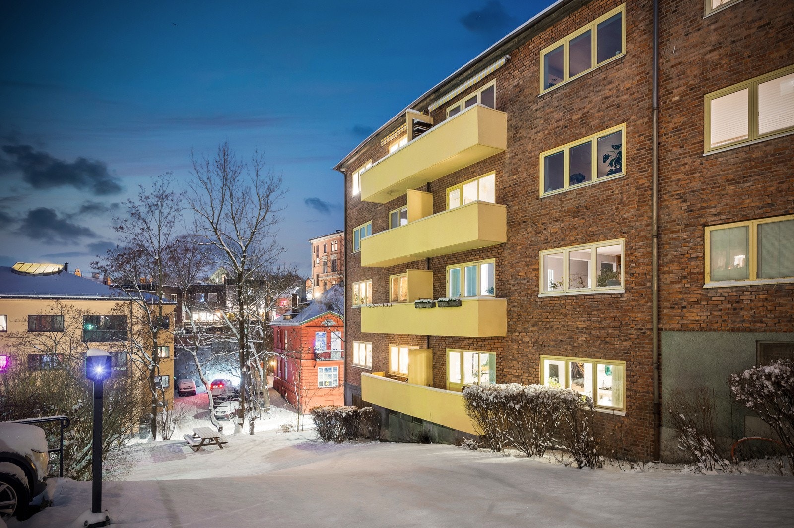 Doblougløkka er bygget av arkitekt Ahasverus Verje i funkjsonalistisk stil Galleribilde