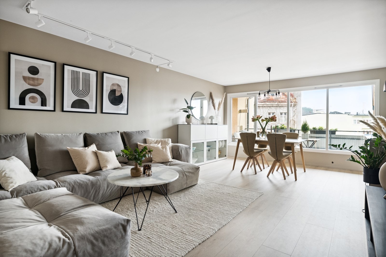 Leiligheten ble totaloppusset 2022. Galleribilde
