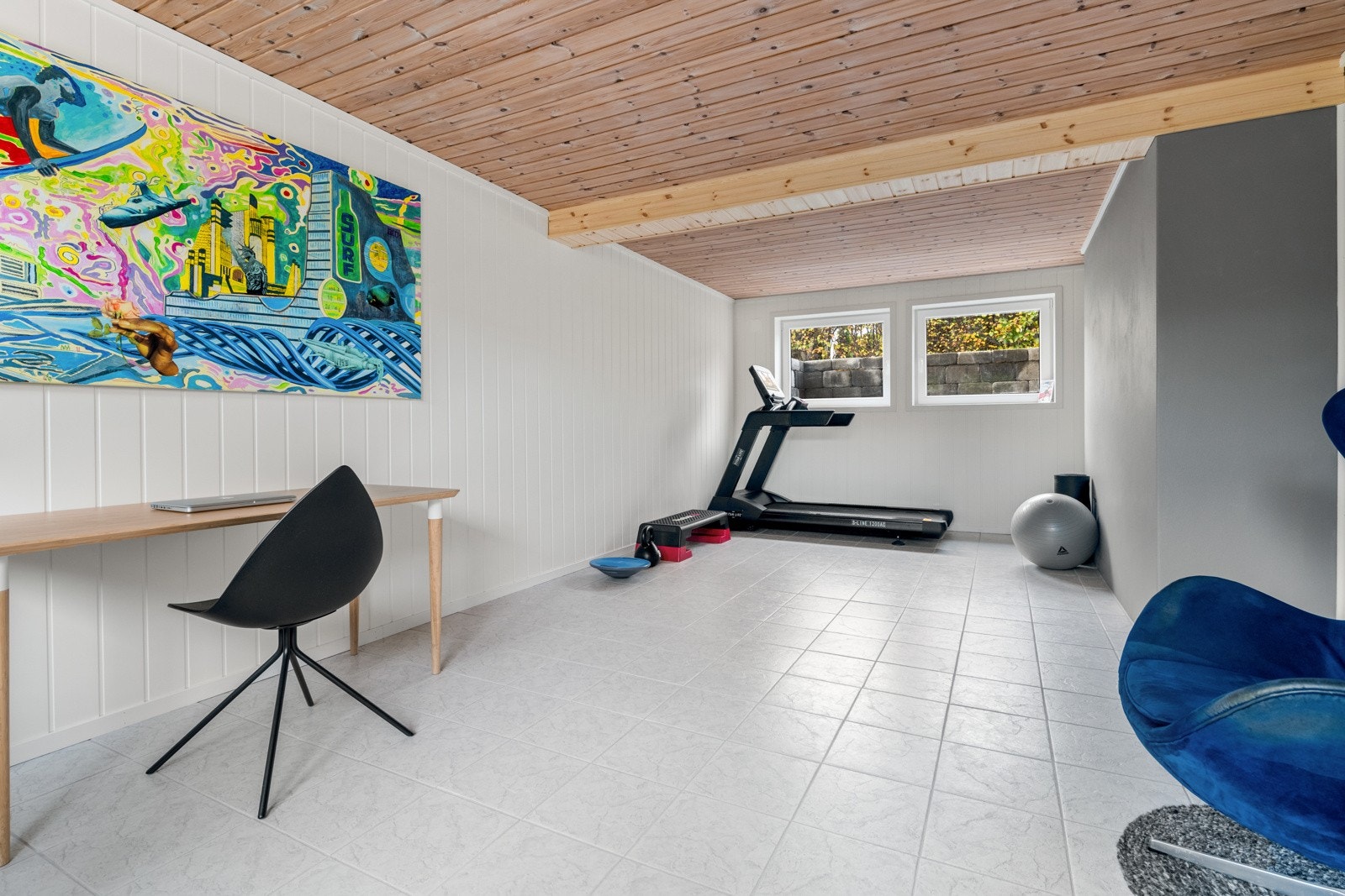 God plass i kjellerstuen Galleribilde