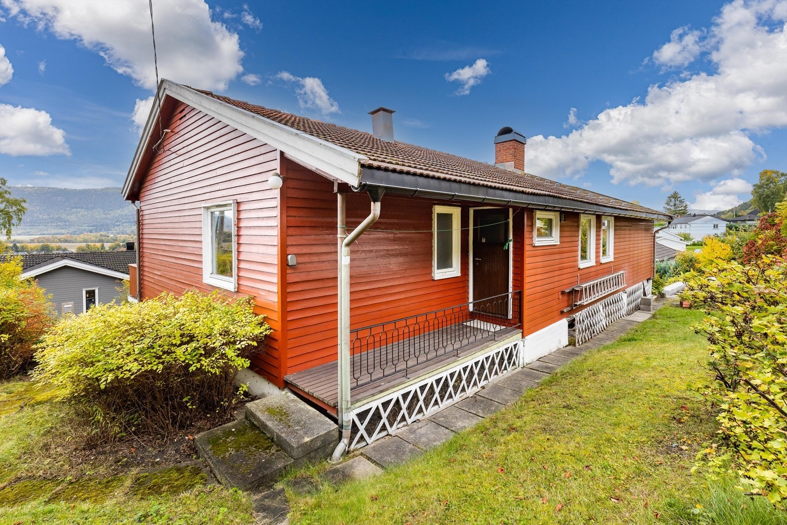 Fasade bak Galleribilde