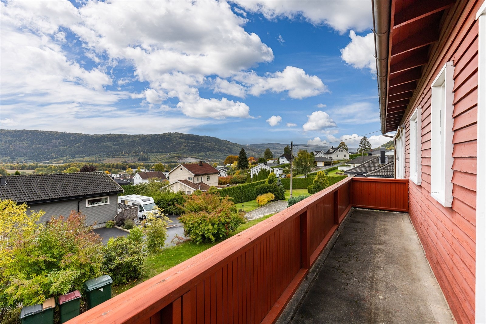 Forlenget balkong fra soverom hovedsoverom Galleribilde