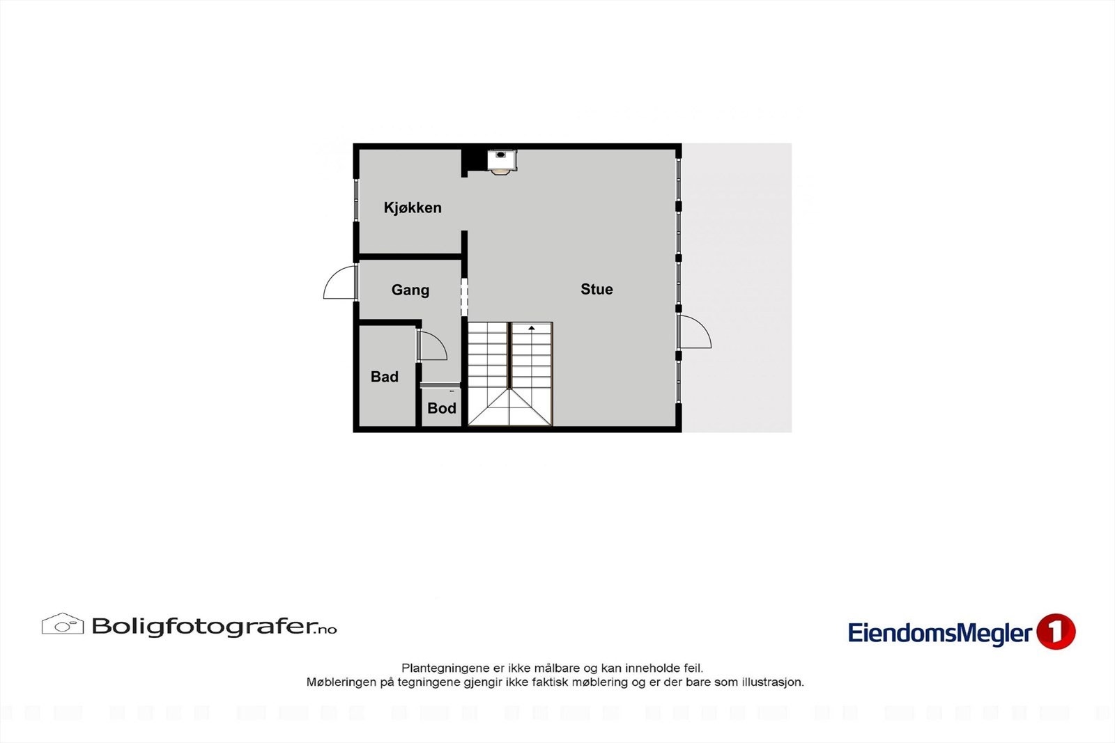 Plan 1. etg. Galleribilde
