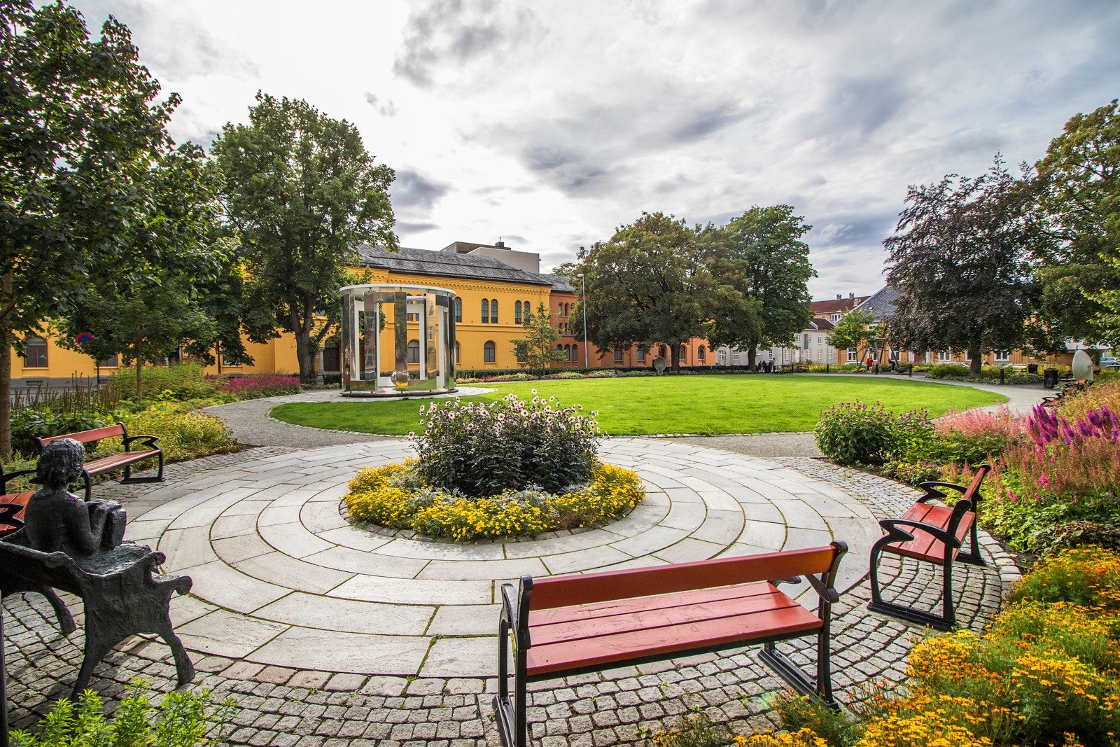 Flotte museumsparken ligger i umiddelbar nærhet til leiligheten Galleribilde