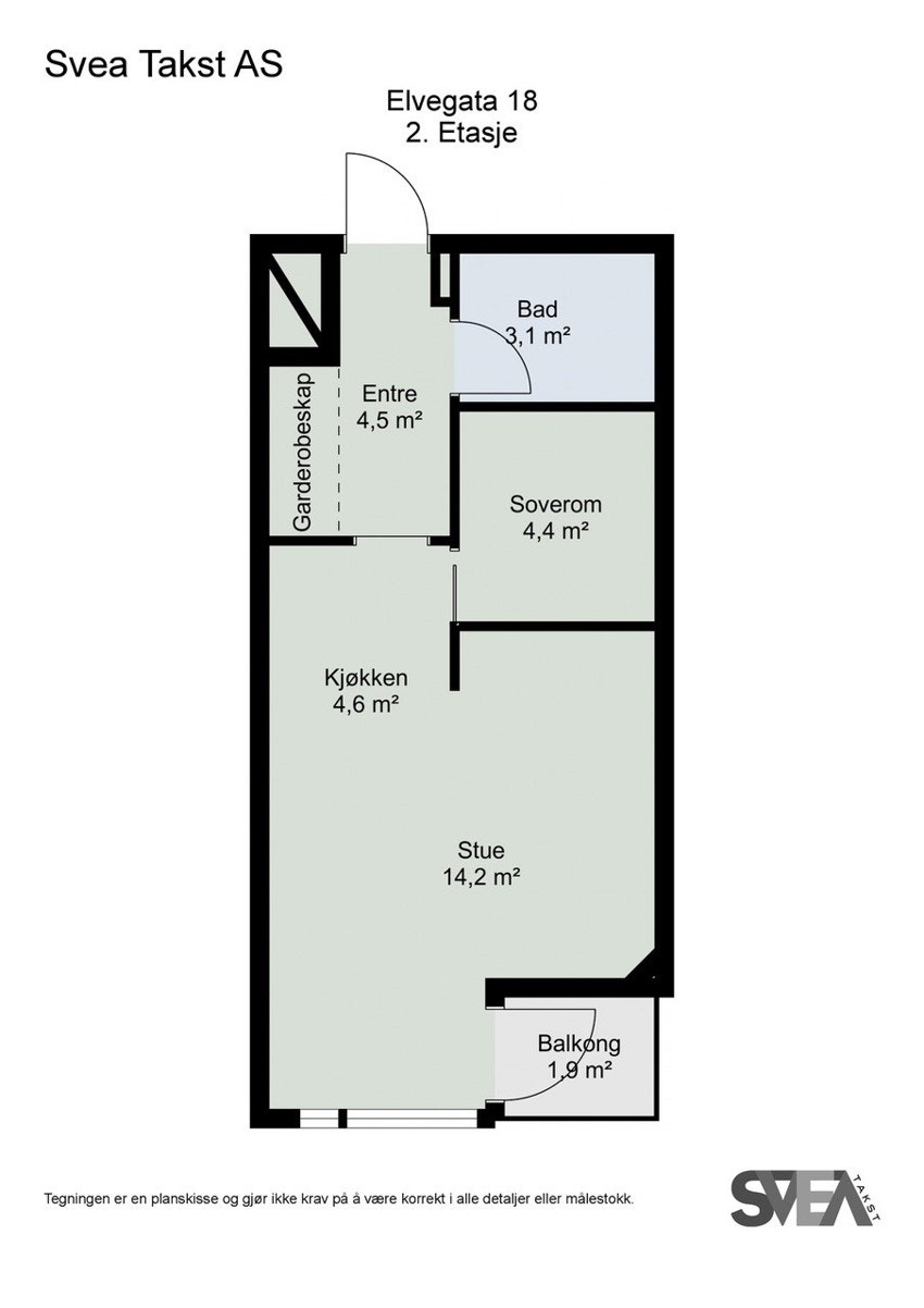 Planskisse Galleribilde