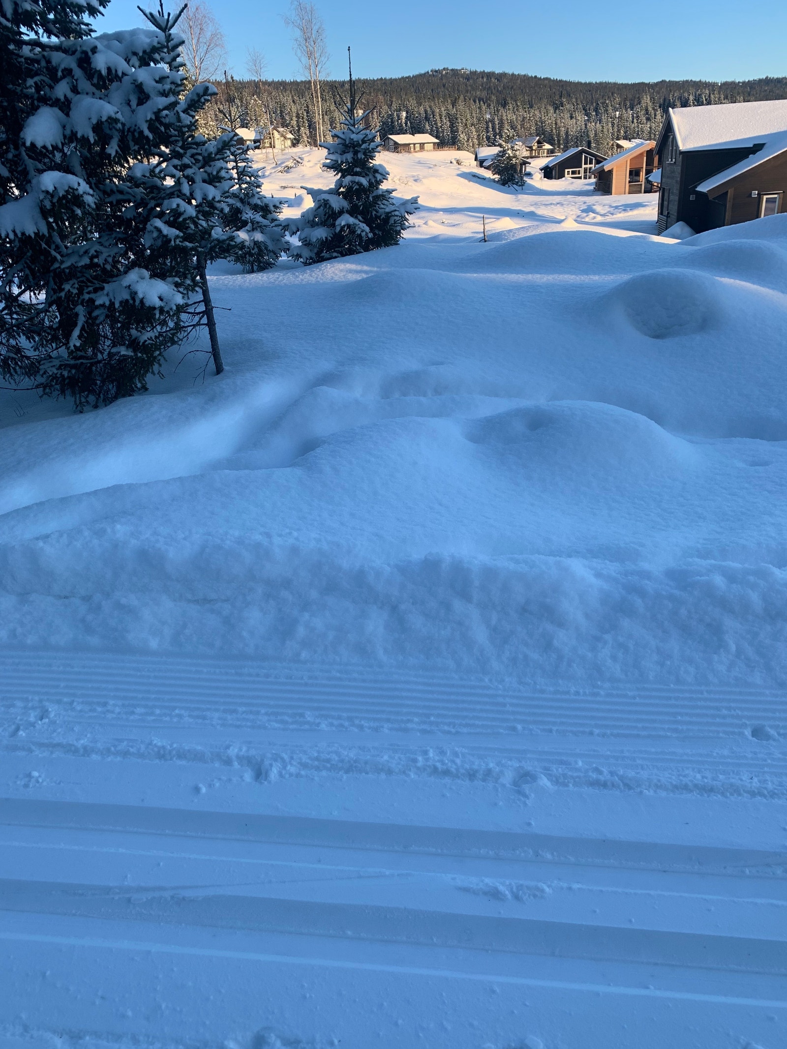 Avstand hytta-oppkjørte løyper Galleribilde
