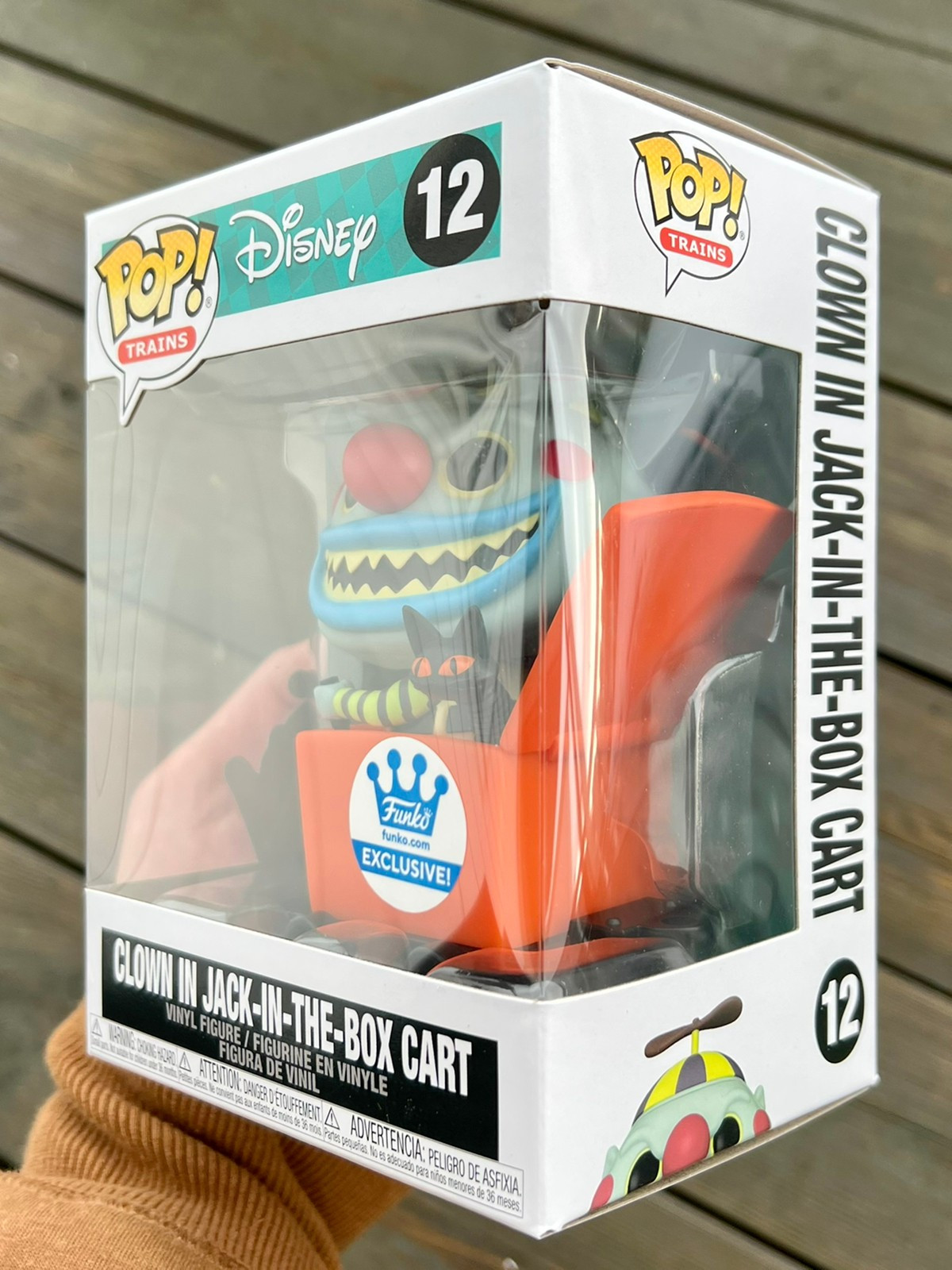 Clown 2024 in Jack-In-The-Box Cart 12 Funko Exclusive Disney