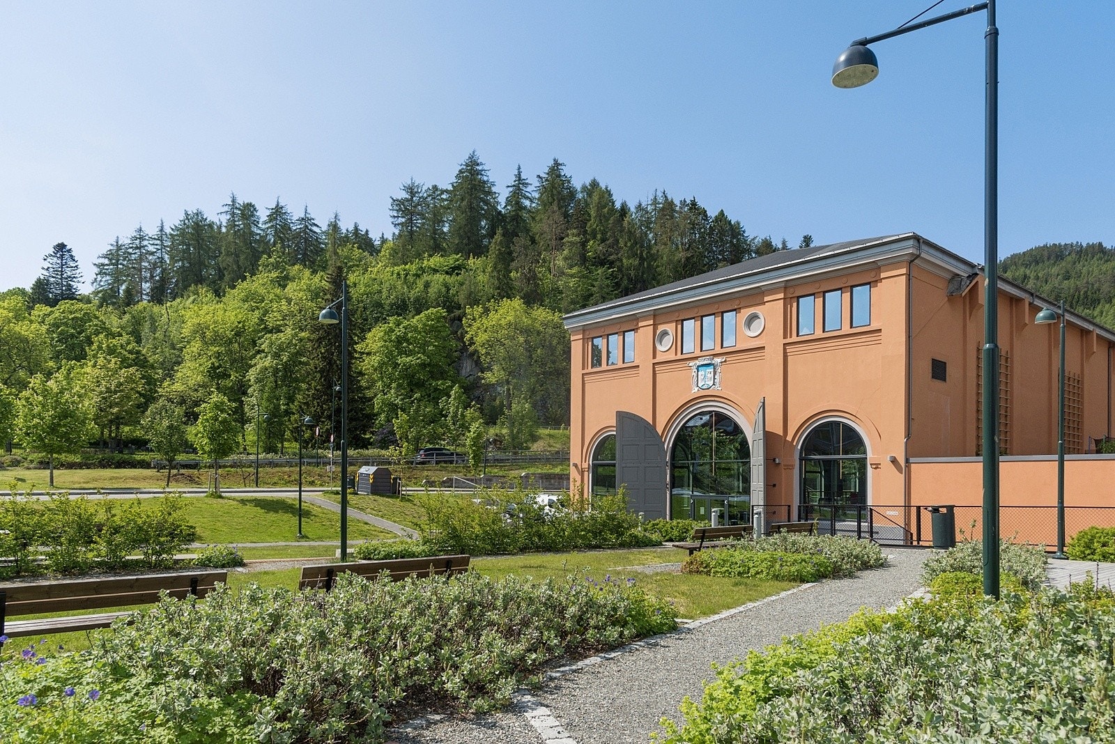 Idrettssenteret 100 meter unna Galleribilde