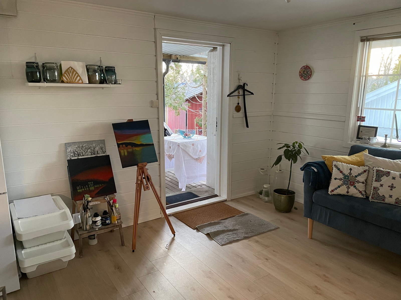 A) Stue Galleribilde