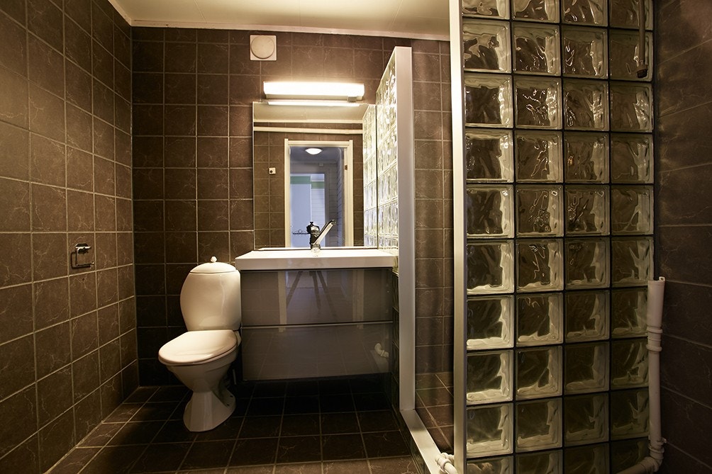 Bad med plass til vaskemaskin Galleribilde