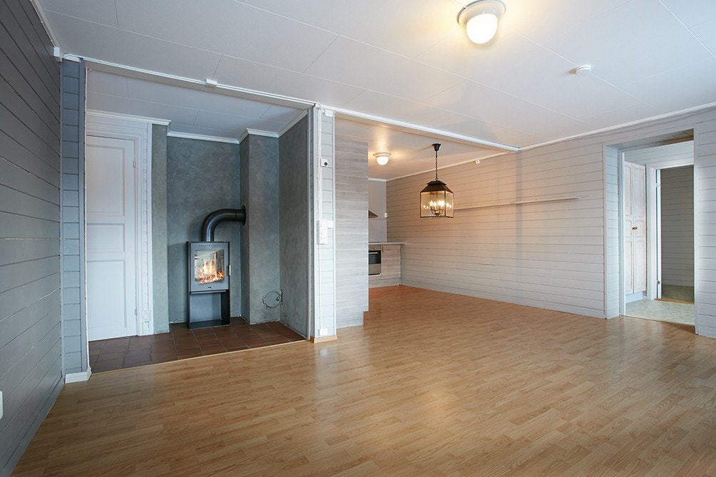 Stue med peis Galleribilde