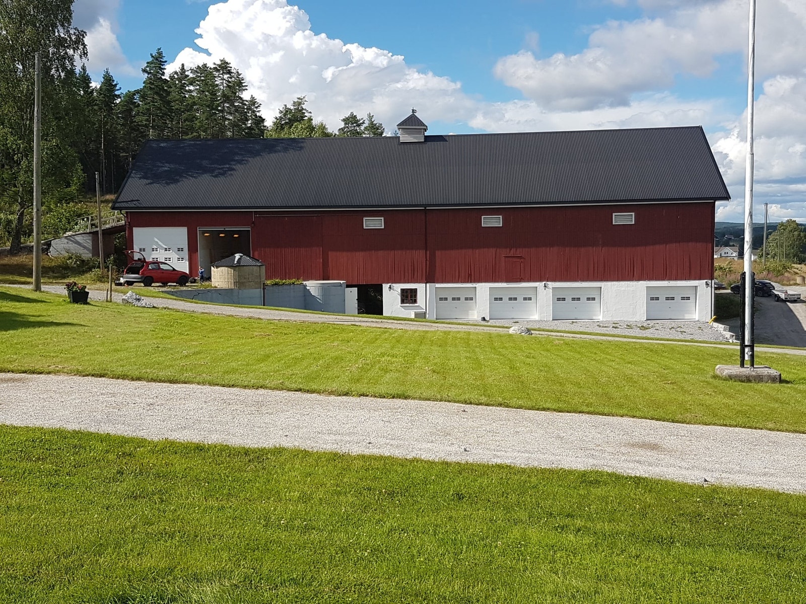 Låven lokalet ligger i Galleribilde