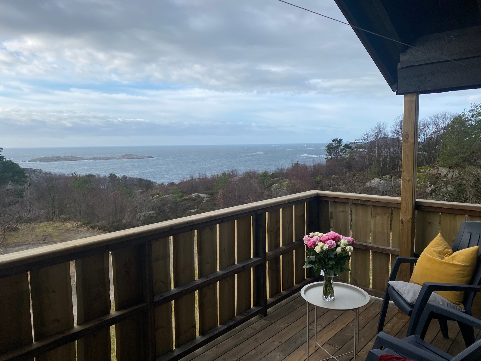 Utsikt fra terrasse i 2 etg Galleribilde