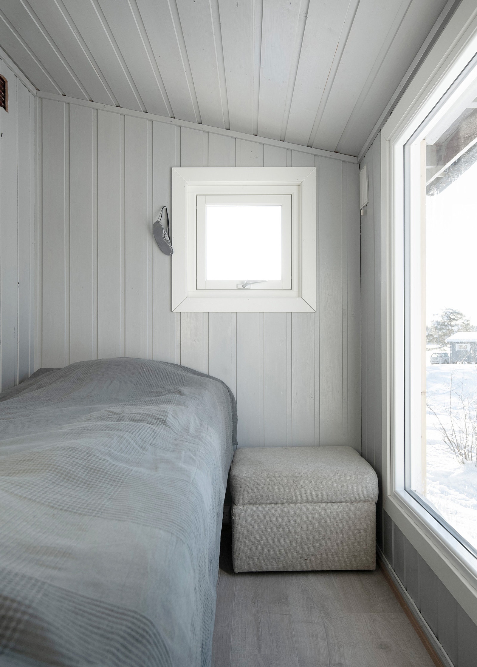 Soverom nr 3, 90 cm seng. Lite men flott utsikt Galleribilde