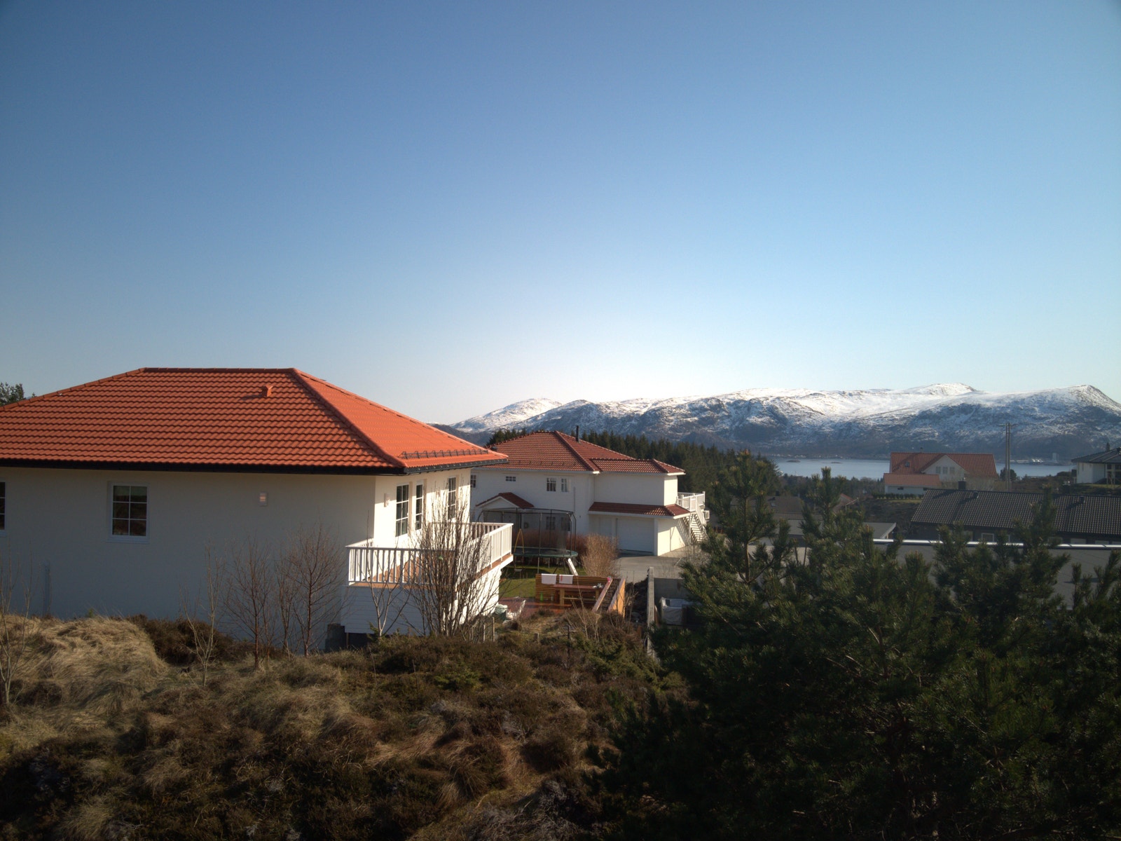 Dronebilde høyde tilsvarende stuegulv 2 etg. Galleribilde