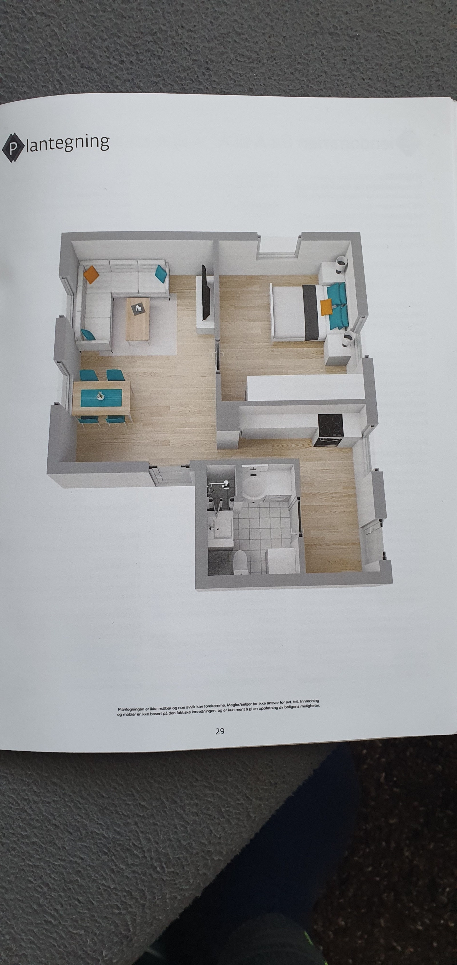 Seksjionering 1-etasje Galleribilde