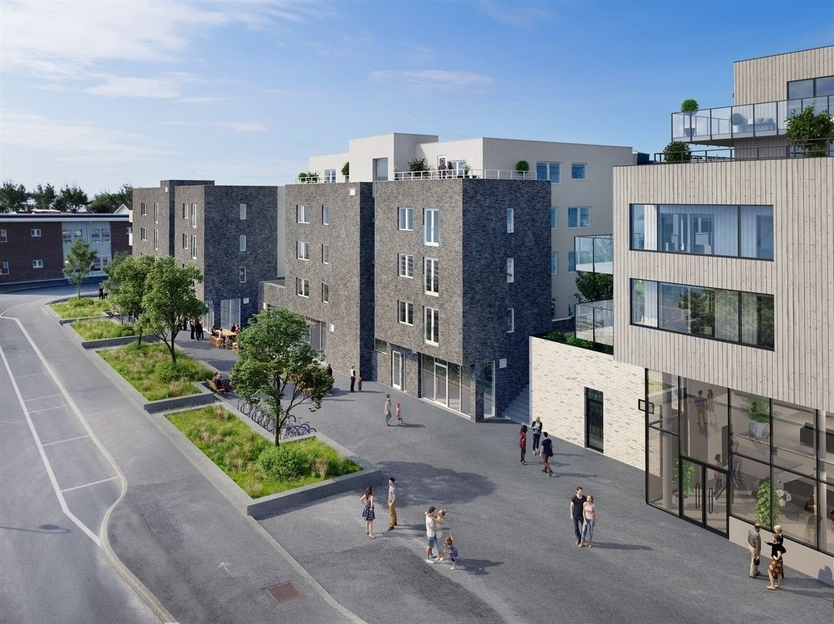 Fasade mot øst Galleribilde