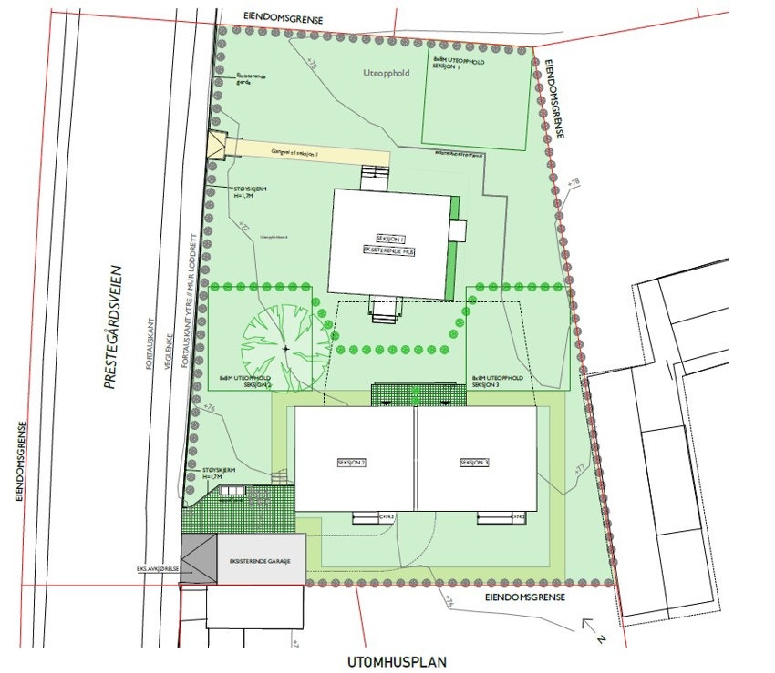 Utomhusplan. Avvik kan forekomme. Galleribilde