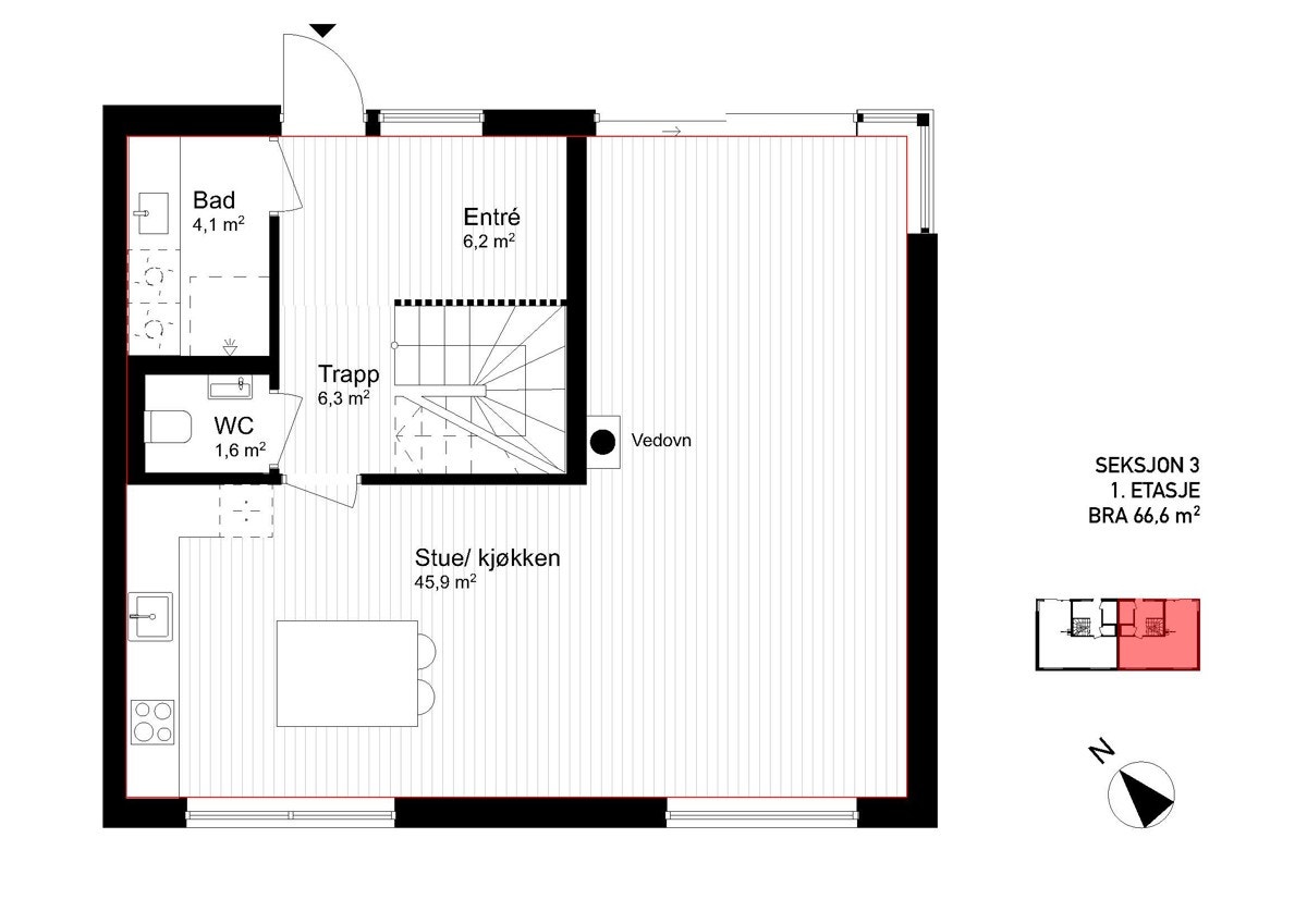 1. etasje Galleribilde